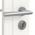 Detailansicht der Oberfläche von Montana 2 LA ClassicLine Weißlack Innentür - Hörmann