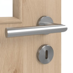Detailansicht der Oberfläche von GARANT Schallschutztür Authentic Achat GCK08 mit Lichtausschnitt LA-11