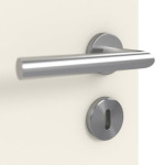 Detailbild der Oberfläche von Reinweiß RAL 9010 LA 24 ProLine Lack Innentür - Hörmann