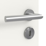 Detailbild der Oberfläche von Verkehrsweiß RAL 9016 LA 24 ProLine Lack Innentür - Hörmann