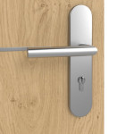 Detailansicht der Oberfläche von GARANT Wohnungseingangstür Corona 831 Authentic Asteiche CePaL