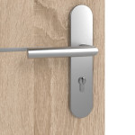 Detailansicht der Oberfläche von GARANT Wohnungseingangstür Corona 831 Authentic Eiche CePaL