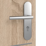 Detailansicht der Oberfläche von GARANT Wohnungseingangstür Corona 832 Authentic Eiche CePaL