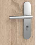 Detailansicht der Oberfläche von GARANT Wohnungseingangstür Corona 834 Authentic Eiche CePaL