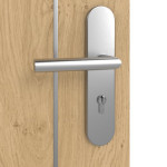 Detailansicht der Oberfläche von GARANT Wohnungseingangstür Corona 851 Authentic Asteiche CePaL