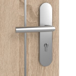Detailansicht der Oberfläche von GARANT Wohnungseingangstür Corona 851 Authentic Eiche CePaL