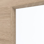 Detailansicht des Lichtausschnitts von GARANT Wohnungseingangstür Quer Authentic Eiche CePaL mit Lichtausschnitt LA-11