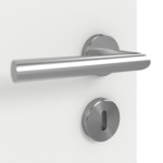 Detailansicht der Oberfläche von GARANT Doppelflügeltür Aura 833 Matt Weißlack 9016 G-TEC mit Zarge