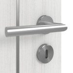 Detailansicht der Oberfläche von GARANT Doppelflügeltür Corona 851 Authentic Grigio CePaL mit Zarge