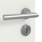 Detailansicht der Oberfläche von CLASSEN Doppelflügeltür Dynamic 3.25 Weißlack RAL 9003 inkl. Zarge
