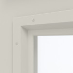 Detailansicht des Lichtausschnitts von Innentür-Set Stahl mit Feuerschutzfunktion STU/STS T30-1 mit LA-B3 inkl. 2-schaliger Umfassungszarge - Hörmann