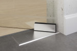 Bodentürschließer von Ufficio Motiv matt Glaspendeltür DORMA Mundus BTS Variante 1 - Erkelenz