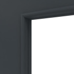 Detailansicht des Lichtausschnitts von Groove 31 LA 24 bandseitig ProLine Lack Anthrazit RAL 7016 Innentür - Hörmann