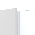 Detailansicht des Lichtausschnitts von Pure 1 Bandseite ProLine Duradecor Bütte Weiß Innentür - Hörmann