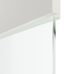 Detailansicht des Lichtausschnitts von Pure 2 quer ProLine Weißlack Innentür - Hörmann