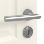 Detailansicht der Oberfläche von GARANT Schallschutztür Como CK4 Weißlack 
