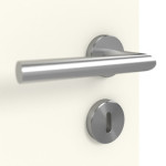 Detailansicht der Oberfläche von GARANT Schallschutztür Corona 830 Snow White CePaL