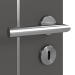 Detailansicht der Oberfläche von GARANT Schallschutztür Corona 851 Ebony CePaL
