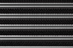 Detailaufnahme von Top-Ansicht von Aluprofilmatte KLASSIK Work B01 schwarz - Entrada