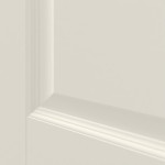 Detailansicht der Querleiste von GARANT Wohnungseingangstür Como C2 Weißlack 