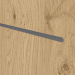 Detailansicht der Lisene von GARANT Wohnungseingangstür Corona 833 Authentic Asteiche CePaL