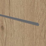 Detailansicht der Lisene von GARANT Doppelflügeltür Corona 830 Authentic Risseiche CePaL mit Zarge