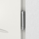Detail Bänder von Stahl Nebeneingangstür TYTAN P55 ohne Glasausschnitt