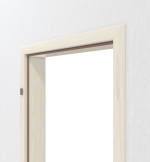 Detailbild von Gebürstete Pinie ProLine Duradecor Zarge für Wohnungseingangstüren (Rundkante) - Hörmann