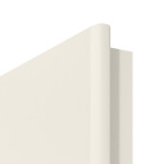 Detailansicht der Segmentkante von Klassik Weiß RAL 9010 Typ LA-DIN WestaLack Innentür - Westag