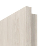 Detailbild der eckigen Türkante von Eiche lasiert Basic Durat Innentür - Huga