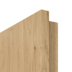 Detailansicht der Premiumkante von GARANT Brandschutztür T30 Authentic Asteiche CePaL