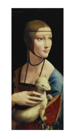 Leonardo da Vinci Reproduktion Die Dame mit dem Hermelin