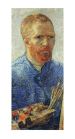Vincent van Gogh Reproduktion Selbstbildnis an der Staffelei