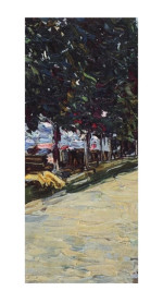 Wassily Kandinsky Reproduktion Park von St. Cloud
