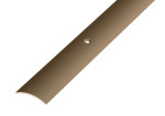 Ansicht von PROTRANS Übergangsprofil Aluminium 40mm eloxiert Bronze gelocht 100cm - Proline
