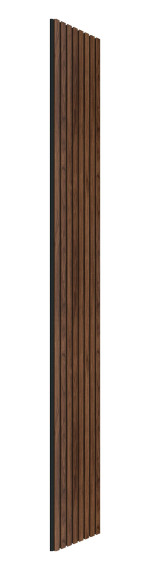 2. Bild von Wandpaneel 8 Lamellen Nuss Akustik Perform 2400 x 300 mm