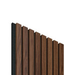 1. Bild von Wandpaneel 8 Lamellen Nuss Akustik Perform 2400 x 300 mm