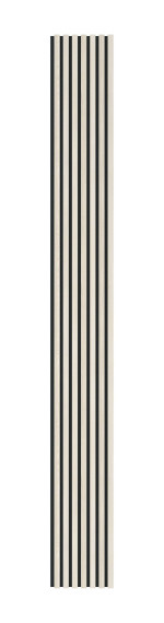 Wandpaneel hellbeige Natural Perform 2400 x 300 mm 3