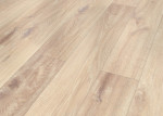 Perspektive von Eiche gekalkt beige strukturiert 1-Stab Explore Laminat - Wiparquet
