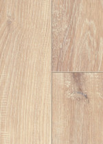 Detailansicht von Eiche gekalkt beige strukturiert 1-Stab Explore Laminat - Wiparquet