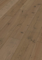Ansicht von MEISTER Lindura-Holzboden Restposten Eiche rustikal lehmgrau 1-Stab Landhausdiele 270 mm HD 400-8411 Bild 6