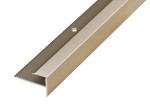 Ansicht von PROSTEP Treppenkante (Trittstufe) Aluminium 13-15mm eloxiert Edelstahl 270cm - Proline