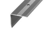 Ansicht von PROSTEP Winkelprofil Aluminium 35x30mm eloxiert Edelstahl gebohrt 100cm - Proline