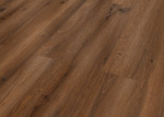 Perspektive von Eiche dunkelbraun strukturiert 1-Stab Living Laminat - Wiparquet