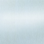 Oberflächenmuster Alu gebürstet von 4-Sterne NET 1037 Kunststoff Nebeneingangstür mit Glasausschnitt - Interio