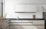 Ansicht von Deine Tür Collection Designboden Uni weiss Neo Vario 120/40 Bild 2