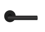 Rhodos ER28 OS Kosmos Schwarz Rundrosette Zimmertürgarnitur - Karcher Design