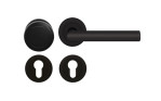 Rhodos ER28 Kosmos Schwarz Rundrosette Wechselgarnitur - Karcher Design