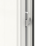 Interio Haustür Alu 5-Sterne 1146 RAL 9016-RAL 9016 Detail Schließer