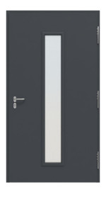 Hörmann Haustür Thermo46 020 RAL 7016-RAL 7016 Frontansicht innen